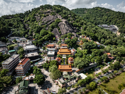 中国广东省汕头市金平区龙泉岩寺庙群