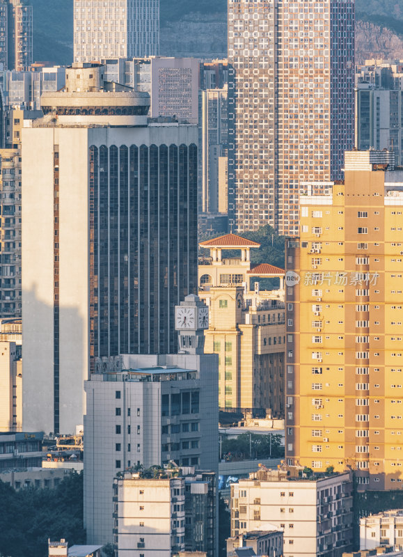 广西柳州城市中心建筑群