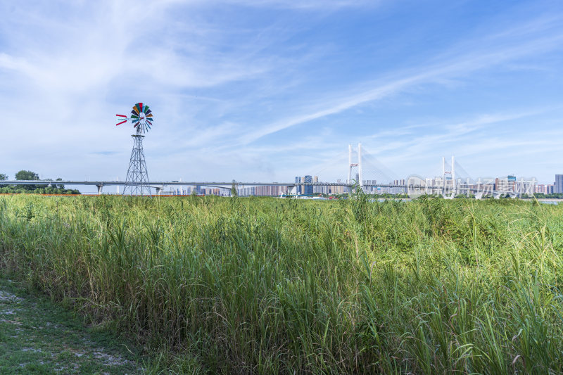 武汉汉口江滩公园风景