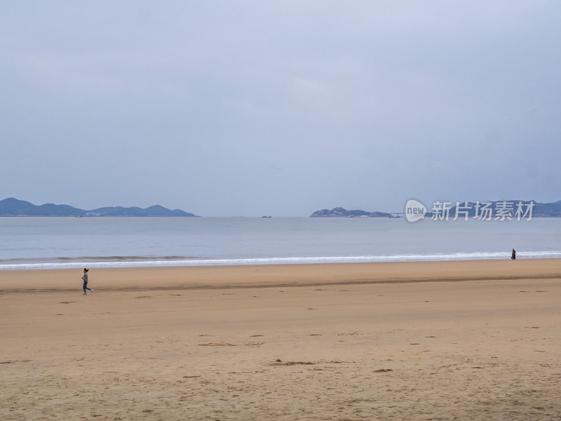 浙江普陀山千步沙风景