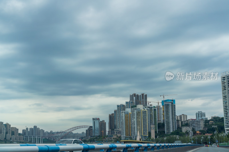 重庆城市街道风景