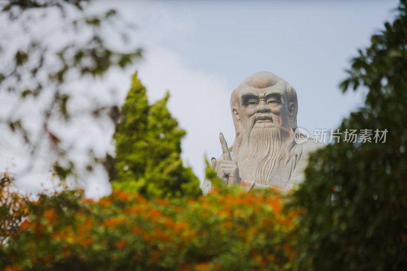 崂山太清宫秋季景色