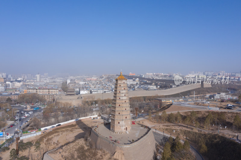 榆林城市风光