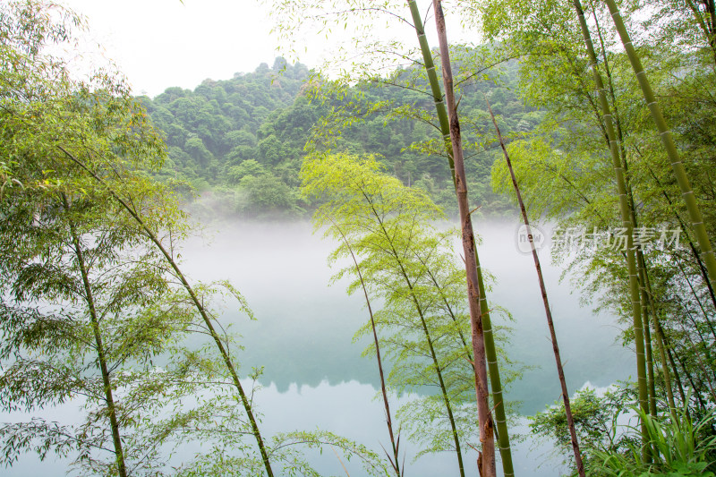 雾漫小东江