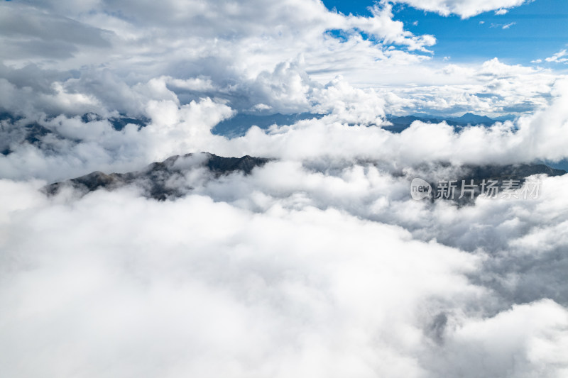 高山云海风光