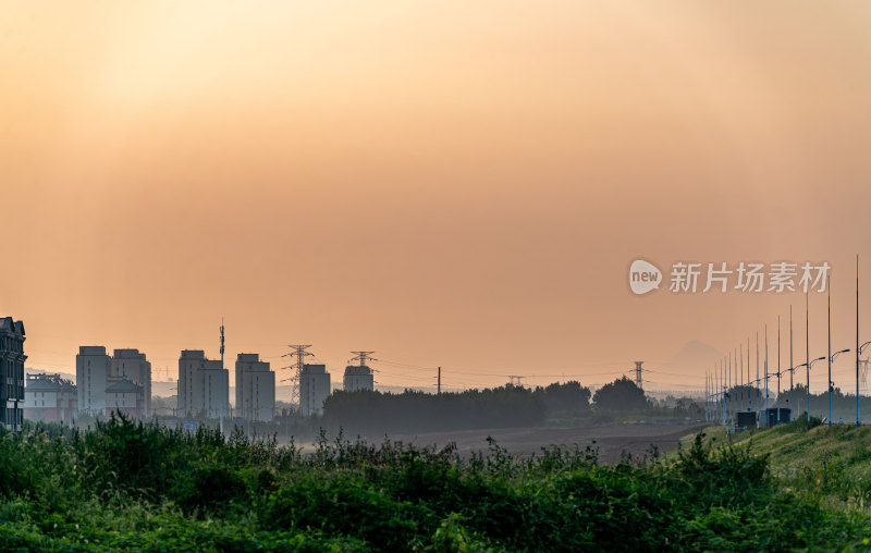 中国邹城孟子湖湖泊湿地渔船自然景观