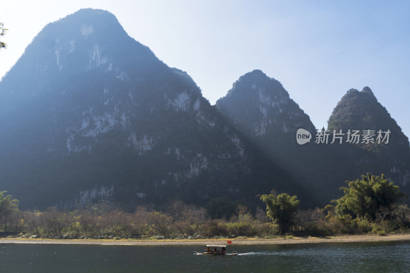 阳朔兴坪漓江山水风光