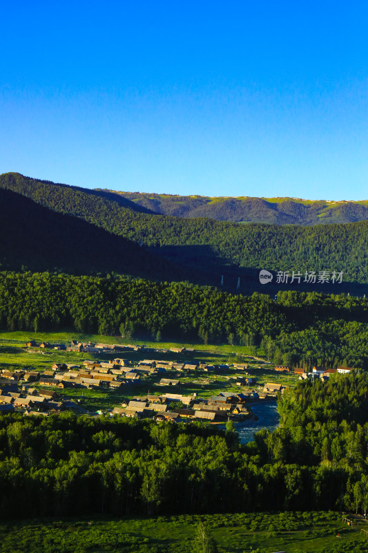 新疆阿勒泰禾木景区