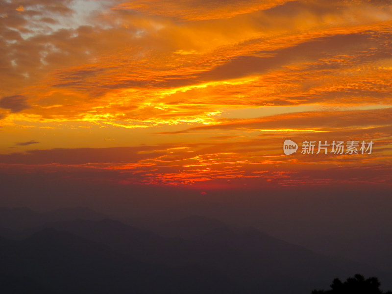 中国安徽黄山旅游风光