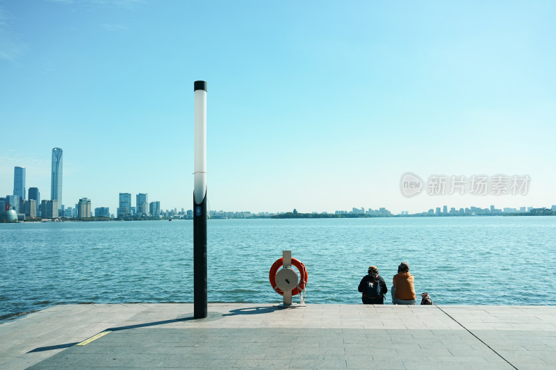 金鸡湖城市天际线