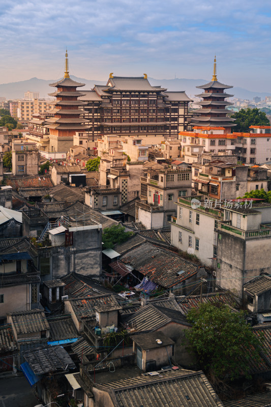 广东潮汕揭阳八景之双峰寺