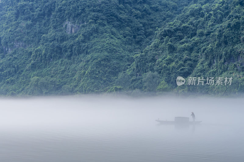 建德新安江江南水乡风景