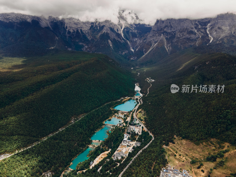 丽江玉龙雪山蓝月谷