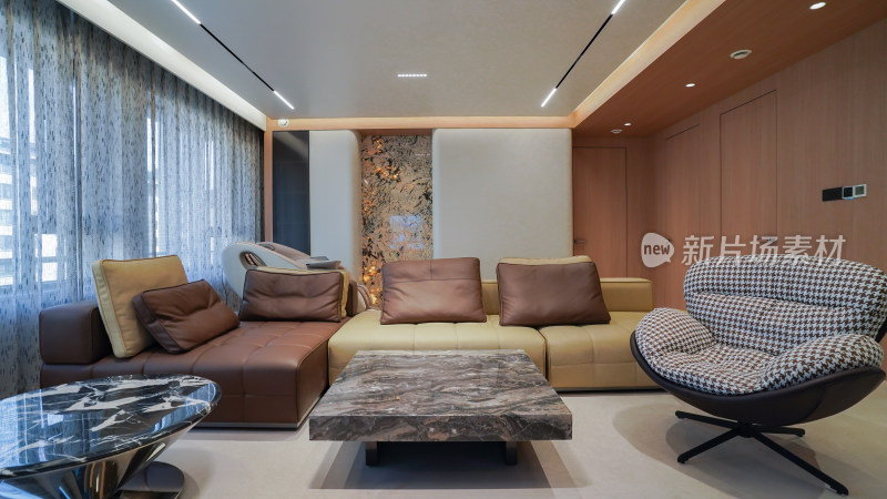 现代风格客厅沙发家居场景