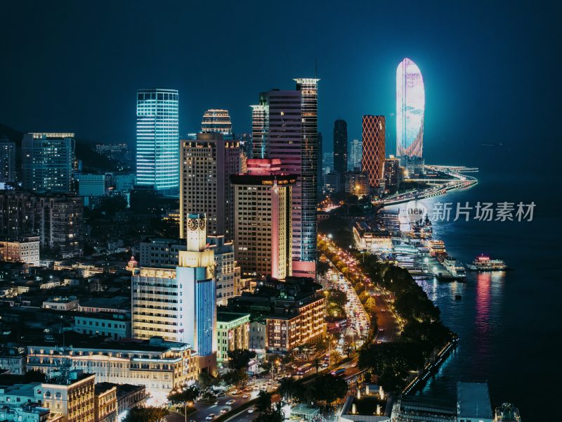 厦门轮渡夜景