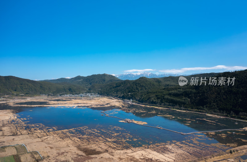 山水环绕的腾冲北海湿地