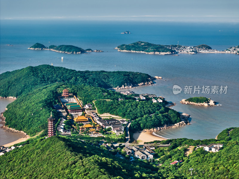 浙江舟山普陀山自然美景