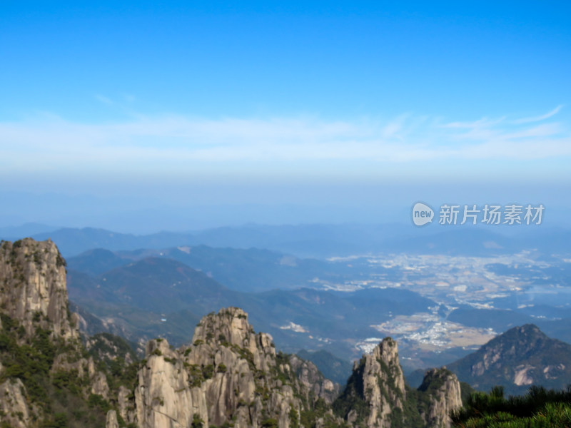 中国安徽黄山旅游风光