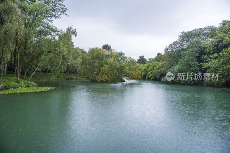 杭州三台山景区霁虹桥风景