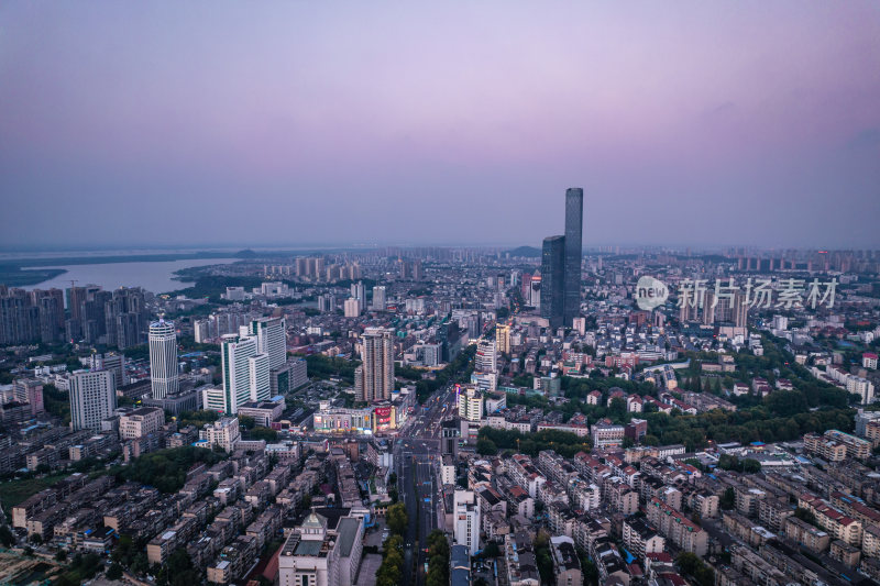 江苏镇江城市建设镇江大景