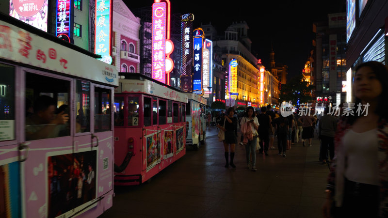 上海南京路夜景