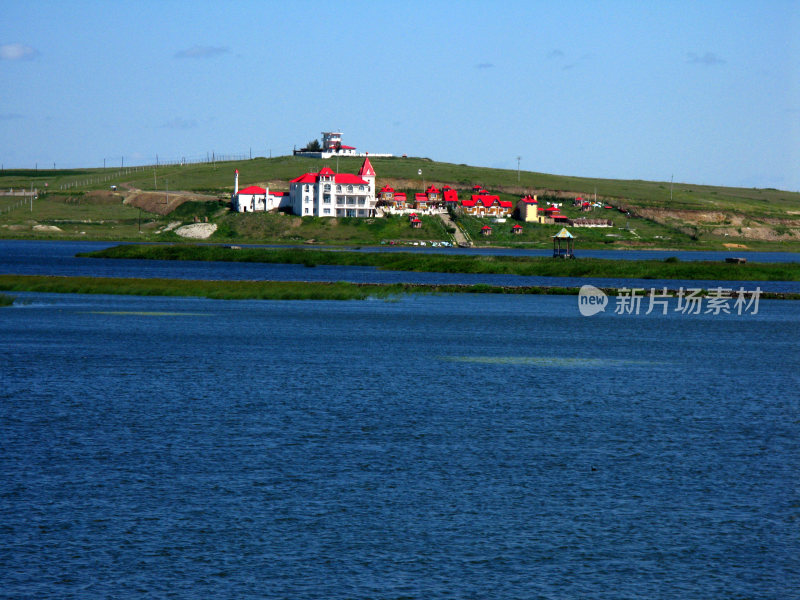 美丽的呼伦贝尔 草原风景 黑山头