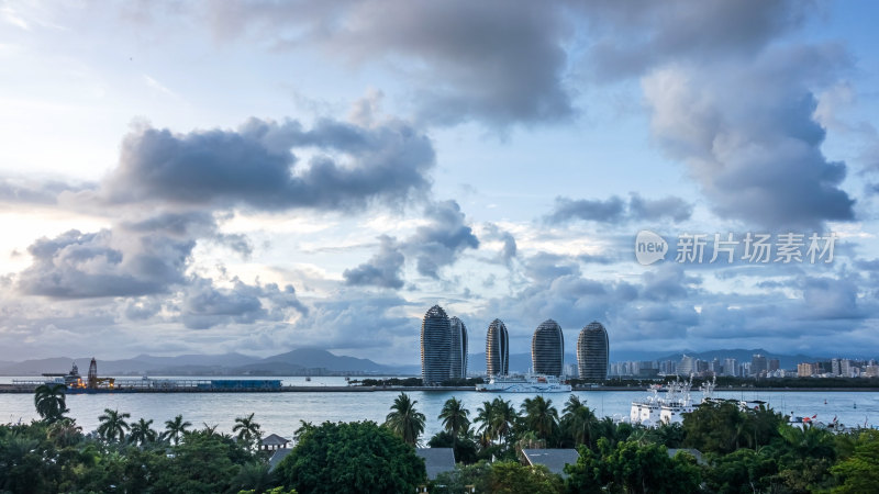 海南三亚凤凰岛三亚湾