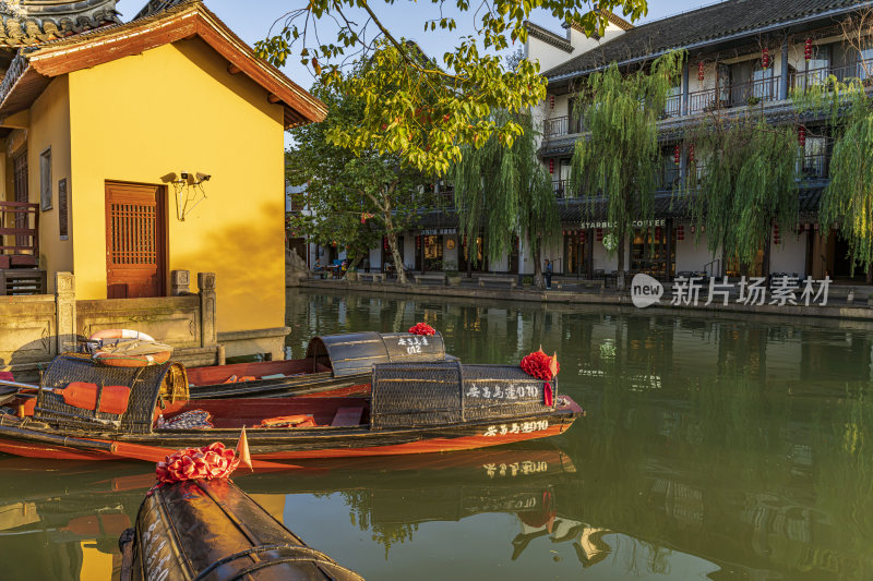 绍兴安昌古镇江南水乡风景