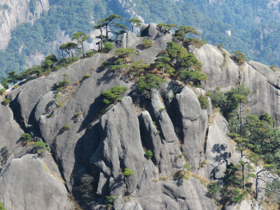 中国安徽黄山旅游风光