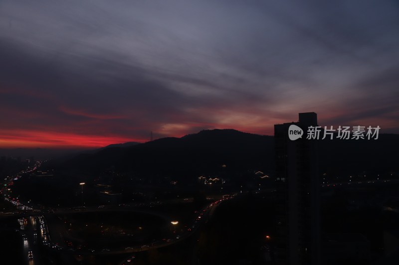 夕阳余晖