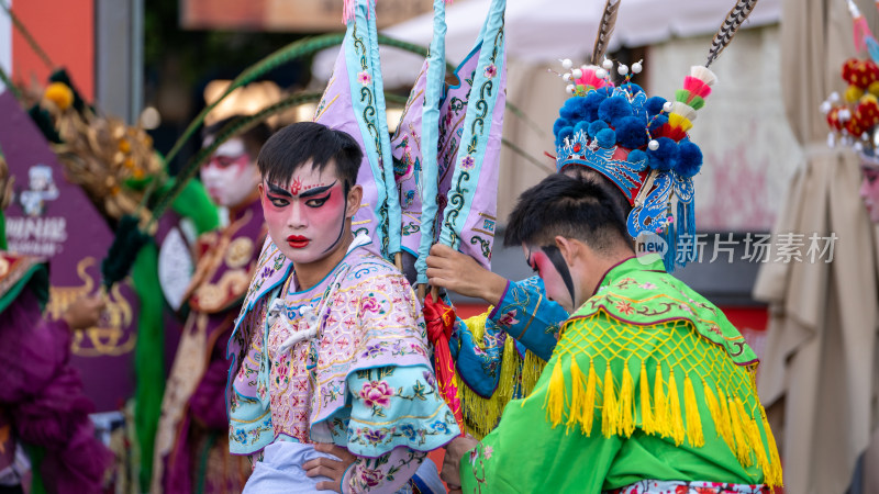 中秋节假期的中国新疆国际大巴扎