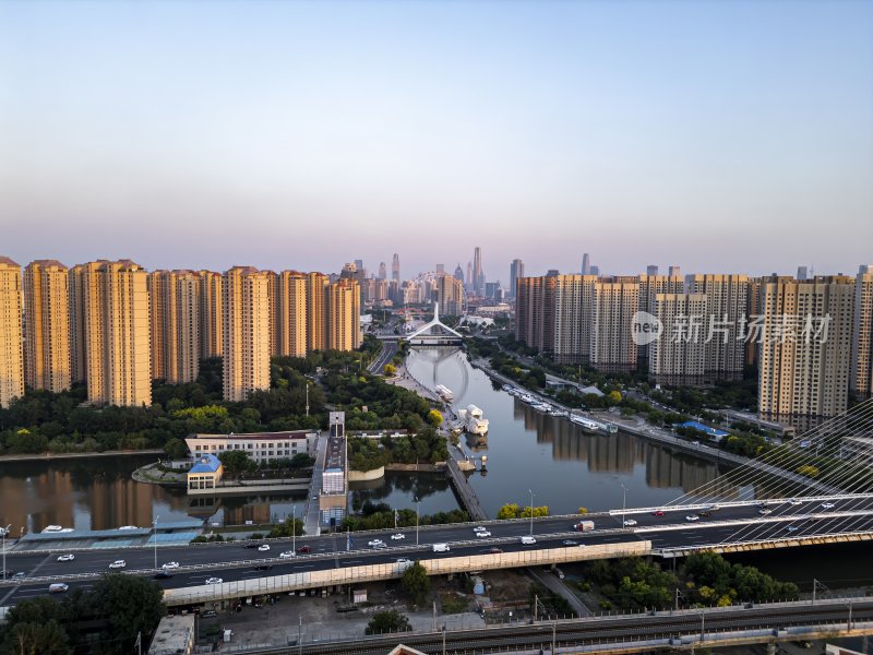 天津地标建筑天津之眼摩天轮