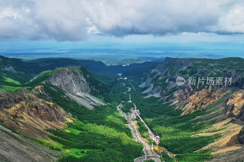 长白山天池北坡风光