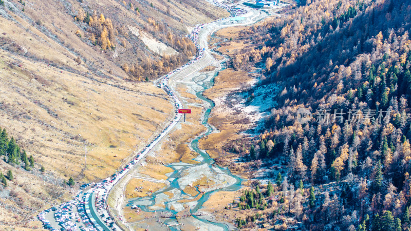 四川西部阿坝理小路的热门地点大二普营地