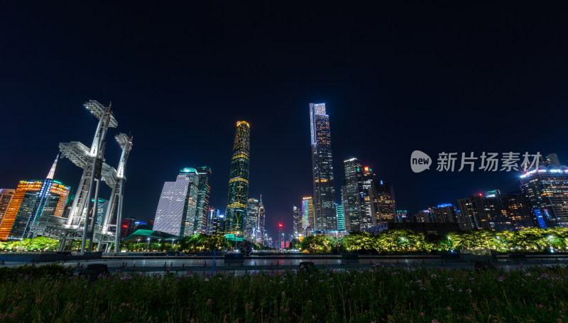 广州城市夜景