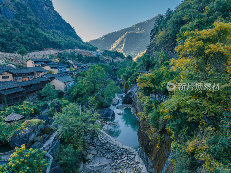 江西上饶市望仙谷旅游度假区仙侠世界风光