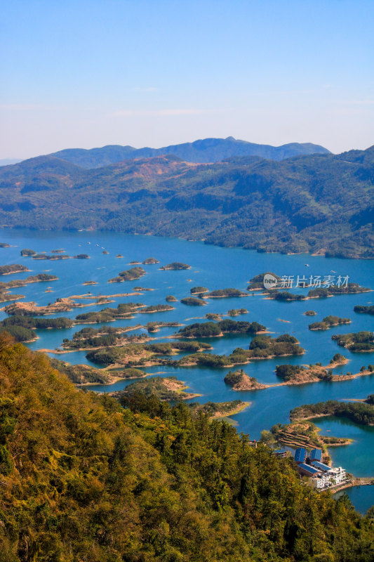 湖北黄石仙岛湖生态旅游景区，天空之城景区