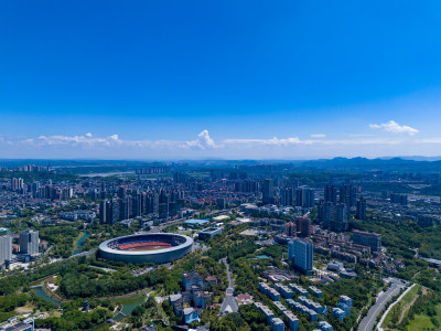 四川泸州大景航拍图