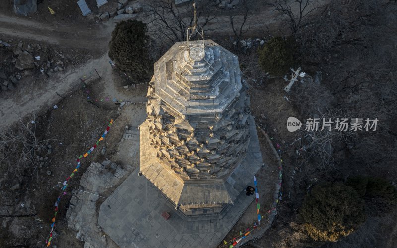 河北省保定市涞水县庆化寺花塔