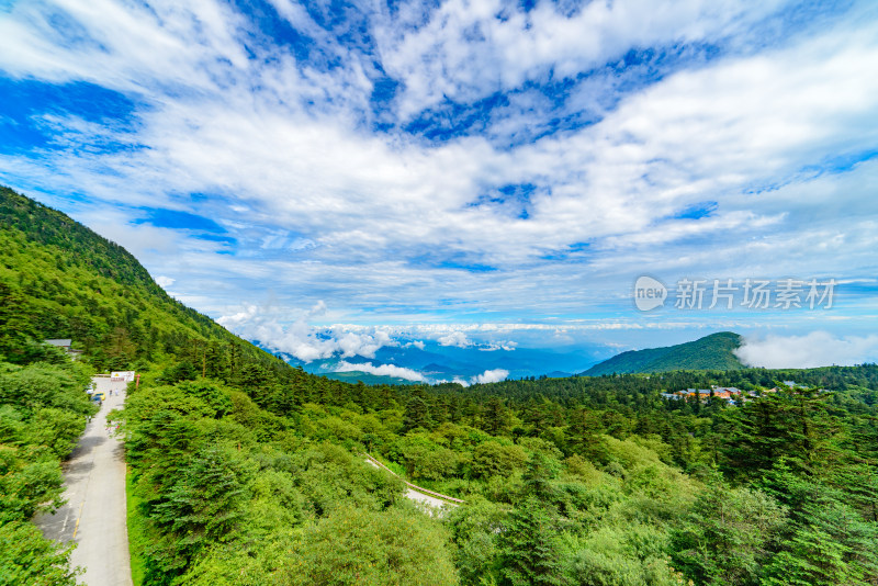 四川峨眉山自然风光