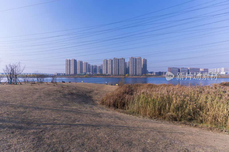 武汉东西湖黄塘湖公园风景