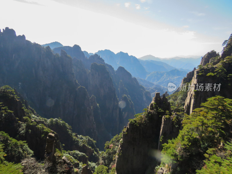 中国安徽黄山旅游风光