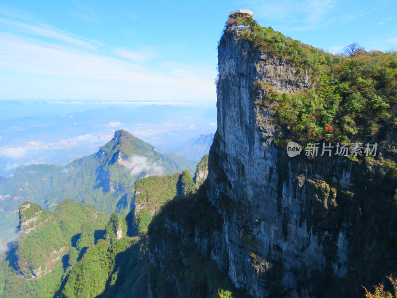 张家界天门山旅游风光