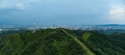 长沙谷山森林公园全景