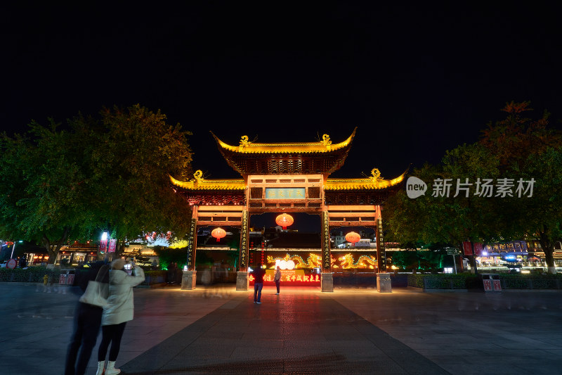 南京秦淮河夜景