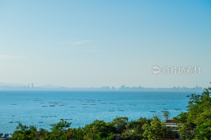 山东青岛黄岛区灵山岛风景区风光