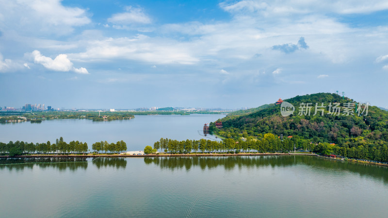 湖北武汉东湖绿道风景