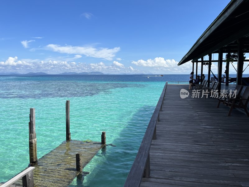 马来西亚仙本那，卡帕莱度假村，自然风光