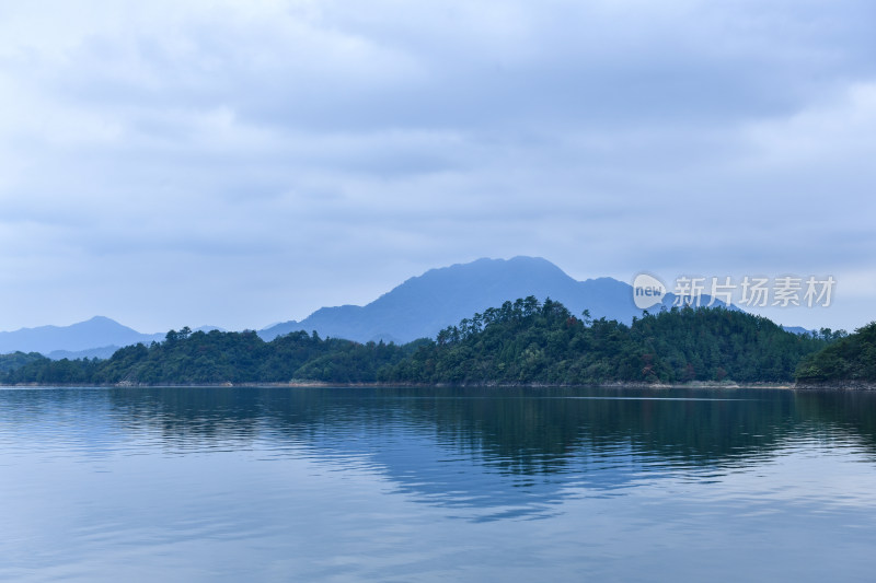 千岛湖水墨山水实拍