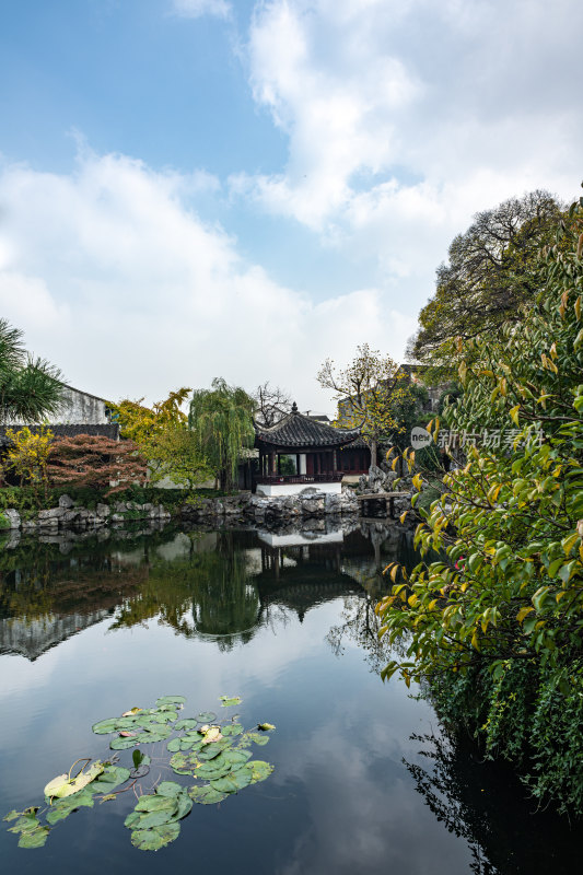 苏州艺圃园林景点景观